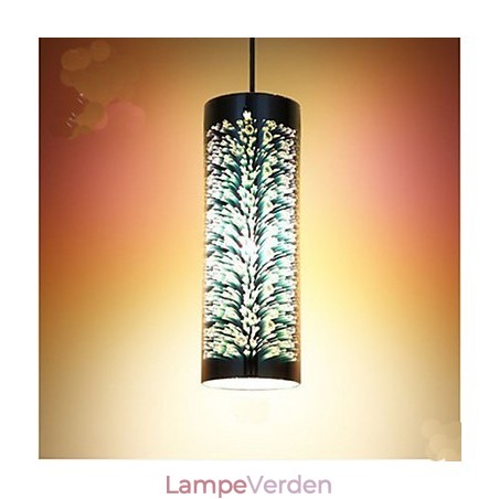 Enkelt bord 3D Glas Creative Pendant Enkelt bord 3D Glas Creative Pendant