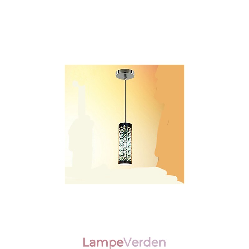 Enkelt bord 3D Glas Creative Pendant