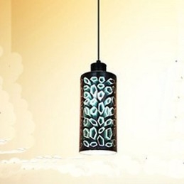 Enkelt bord 3D Glas Creative Pendant