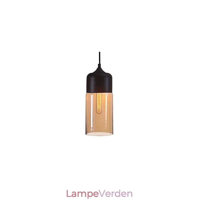 WestMenLights Elegant Flaskeskærm DIY Loftlampe Glas Pendelbelysning Edison Bulb Home
