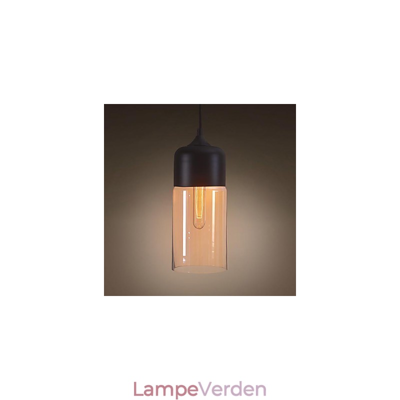 WestMenLights Elegant Flaskeskærm DIY Loftlampe Glas Pendelbelysning Edison Bulb Home