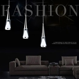 3 lys Pendel Light Modern Contemporary Metal