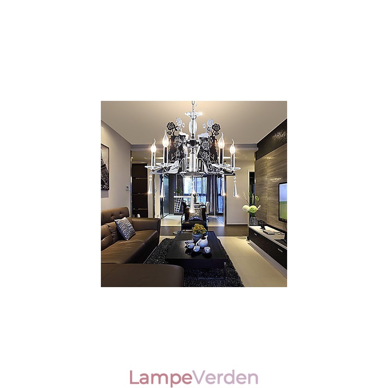 Lysekrone moderne moderne metal
