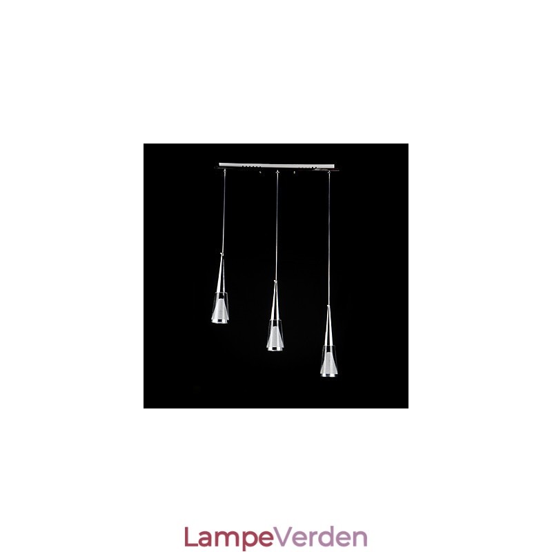 3 lys Pendel Light Modern Contemporary Metal