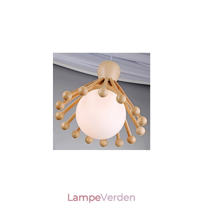 Have Lysekrone Træ Enkel nordisk Træ Lysekrone