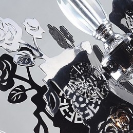 Lysekrone moderne moderne metal