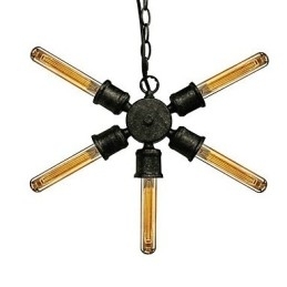 Retro maleri metal pendel