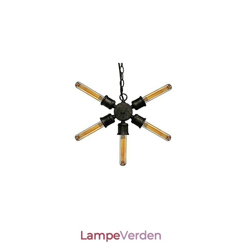 Retro maleri metal pendel