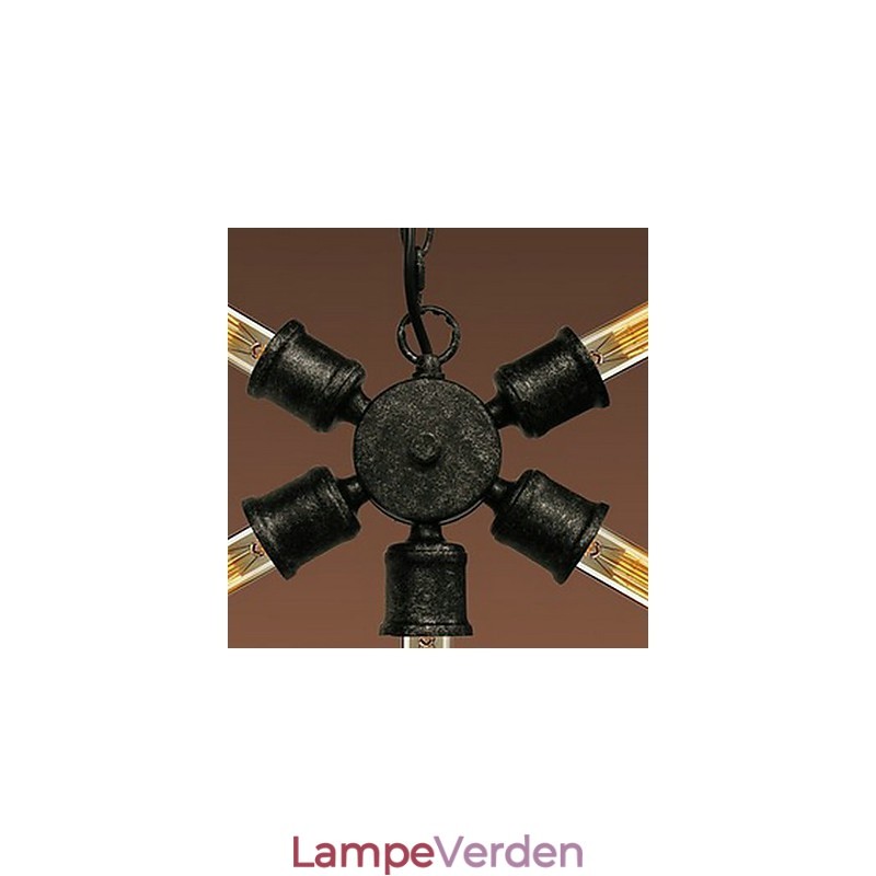 Retro maleri metal pendel