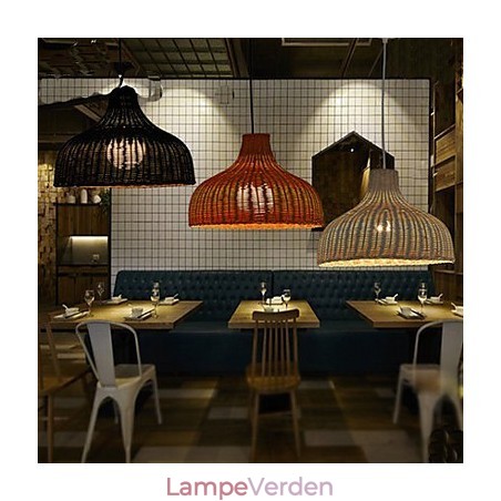 To Ri Creative Simple Single Head bambus Lysekrone Lysekrone To Ri Creative Simple Single Head bambus Lysekrone Lysekrone