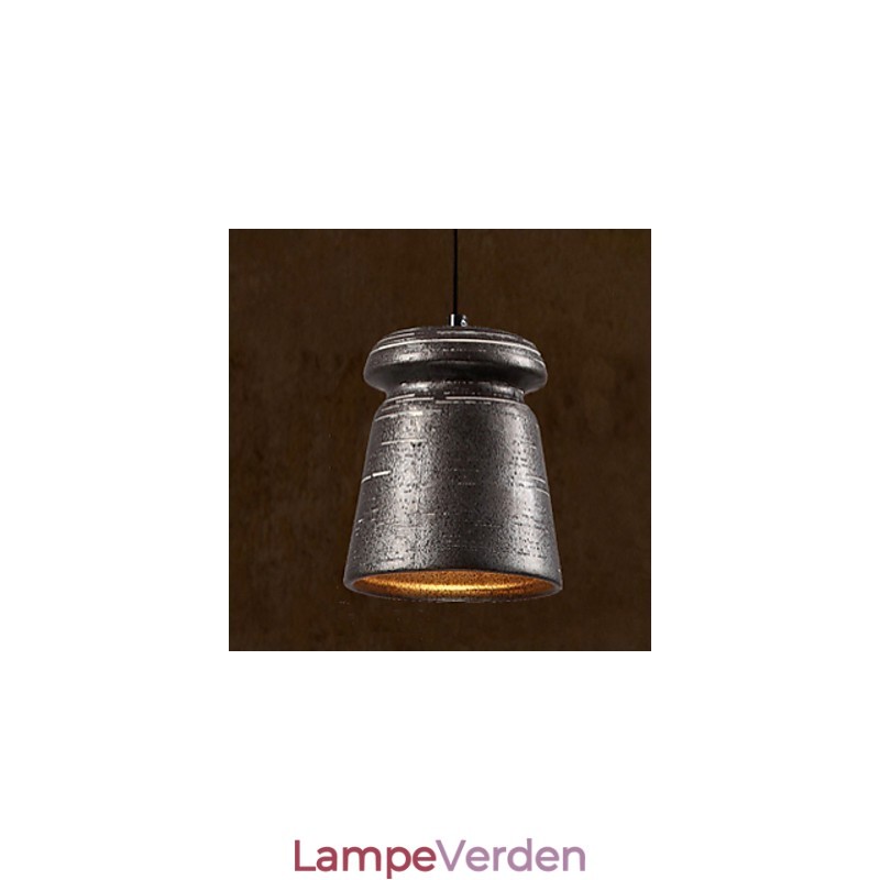 Personality Retro Keramisk hængende Teahouse Lysekrone lampe