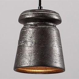 Personality Retro Keramisk hængende Teahouse Lysekrone lampe