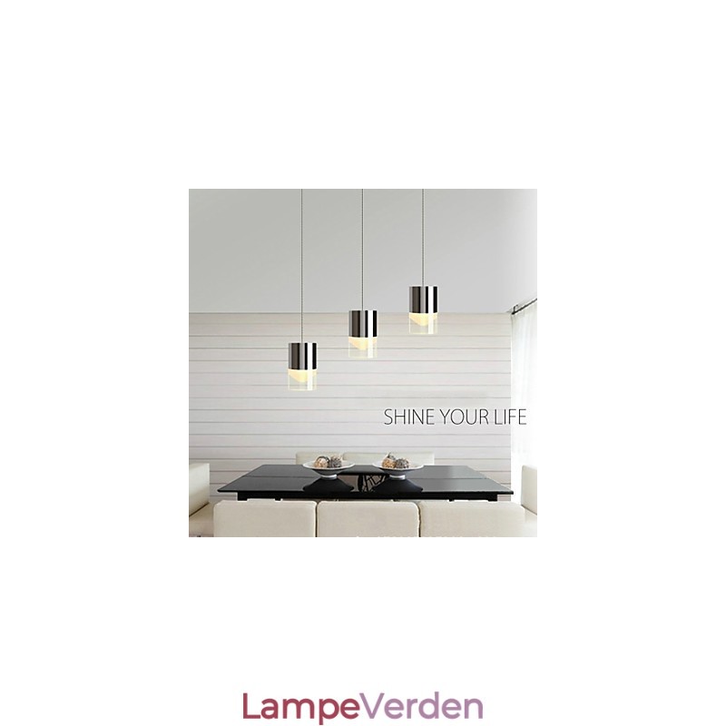 3 lys Pendel Light Modern Contemporary Metal