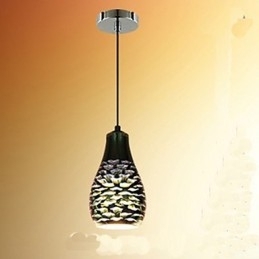 Enkelt bord 3D Glas Creative Pendant