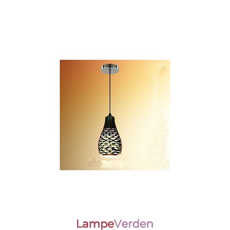 Enkelt bord 3D Glas Creative Pendant