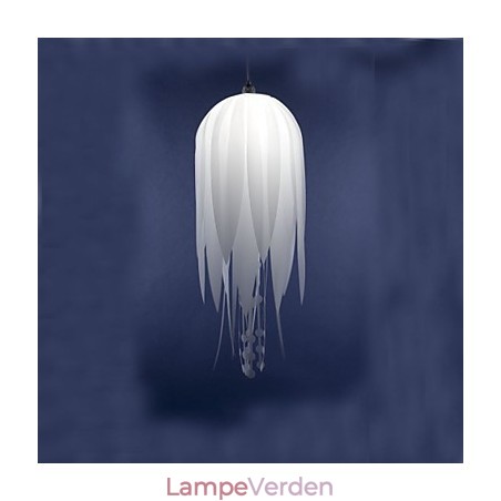 Pendel Moderne Minimalistisk Hvid 1 Letmetal og Pendel Moderne Minimalistisk Hvid 1 Letmetal og
