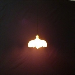 Creative Retro Old Shanghai blomst lounge lysekrone Glas lysekrone