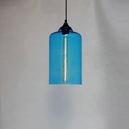 Flaske Design Pendant 1 Lys Kortfattet Jern Maleri