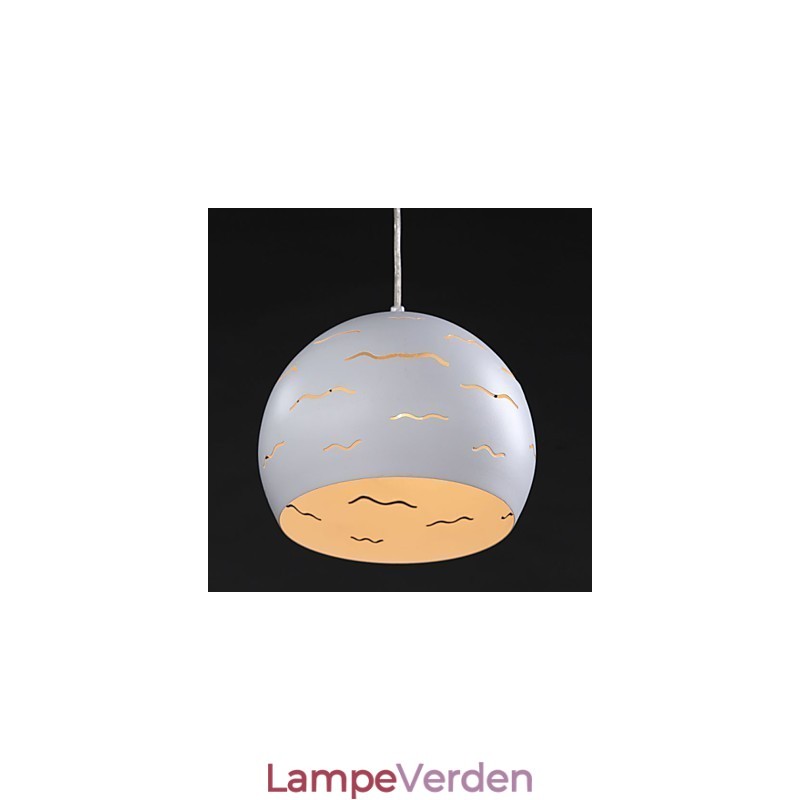 Simpel Modern Creative af ægte hvidt jernbelysning