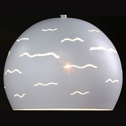 Simpel Modern Creative af ægte hvidt jernbelysning