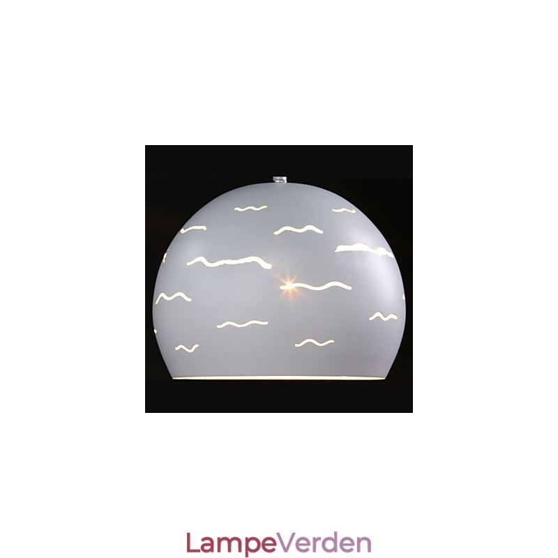 Simpel Modern Creative af ægte hvidt jernbelysning