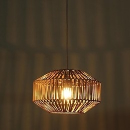 Moderne moderne traditionelle klassiske vintage lanterne land maleri Pendant lys spisestue