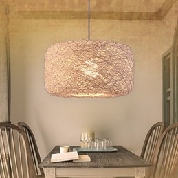 Europæisk mode lysekrone Moderne Minimalistisk Home Rattan Balls Lysekrone