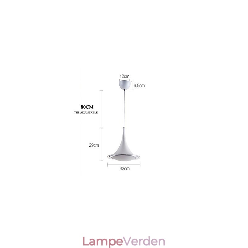 1Pendellys Droplight Akryl lysekrone