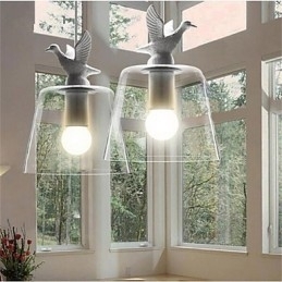 American Style Retro Creative Single Head Glas lampe Nordic Cafe