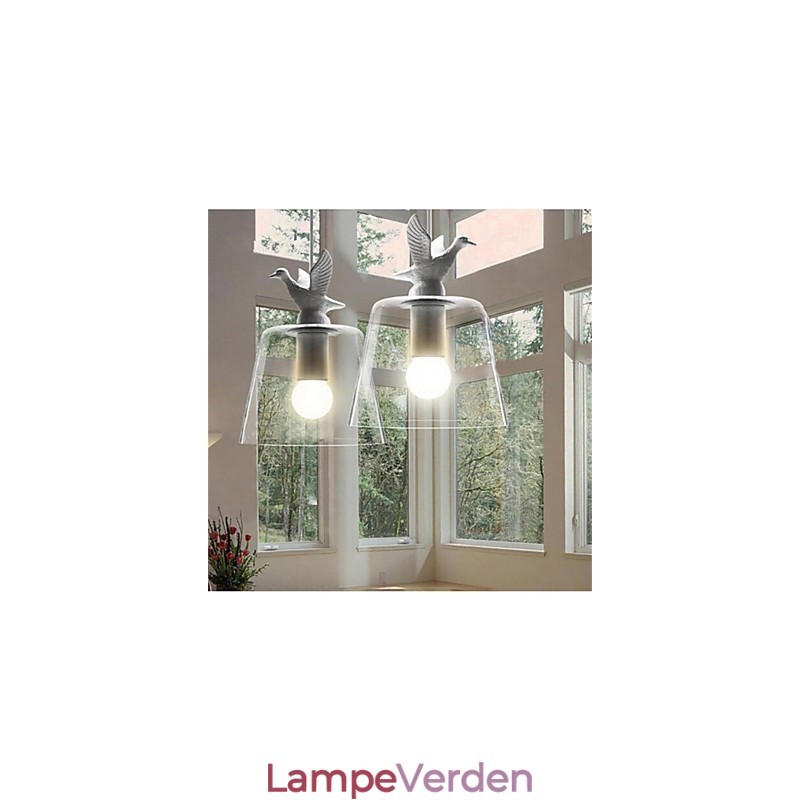 American Style Retro Creative Single Head Glas lampe Nordic Cafe