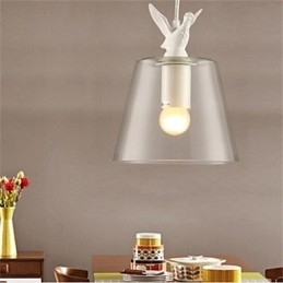 American Style Retro Creative Single Head Glas lampe Nordic Cafe