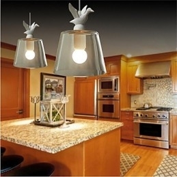 American Style Retro Creative Single Head Glas lampe Nordic Cafe
