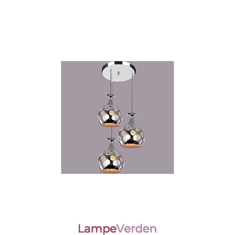 Moderne moderne ø mini stil galvaniseret pendel