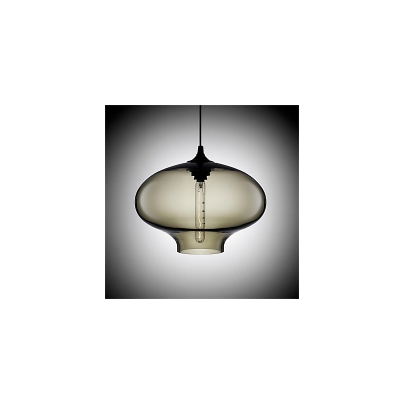 Retro kreativ enkelthoved glaspendellampe Cafe i guldfiskskålen