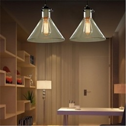 American Style Retro Creative Single Head Glas lampe Nordic Cafe
