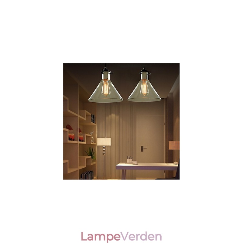 American Style Retro Creative Single Head Glas lampe Nordic Cafe