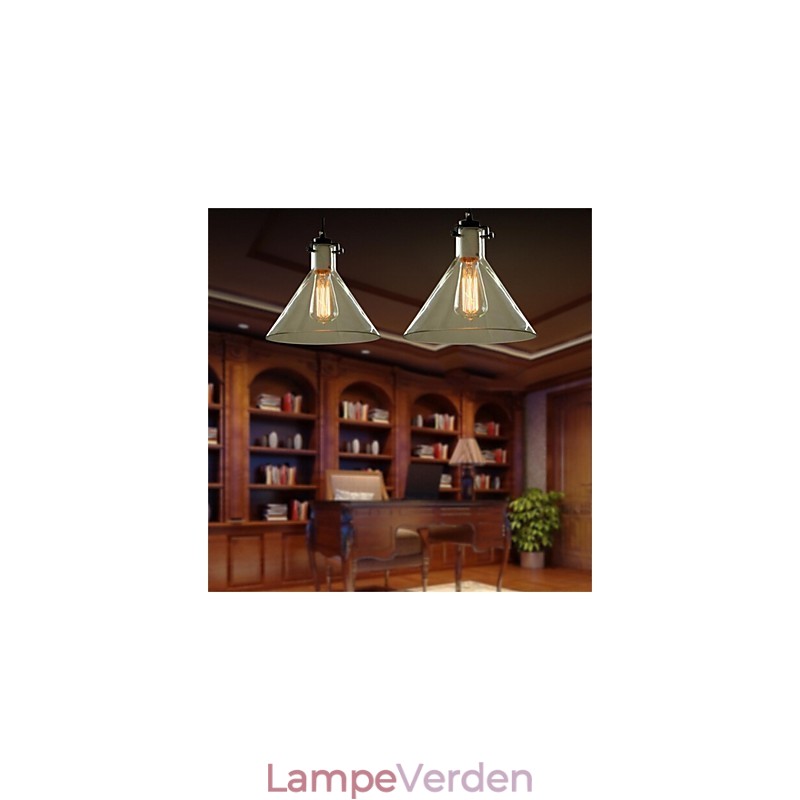 American Style Retro Creative Single Head Glas lampe Nordic Cafe
