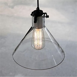 American Style Retro Creative Single Head Glas lampe Nordic Cafe