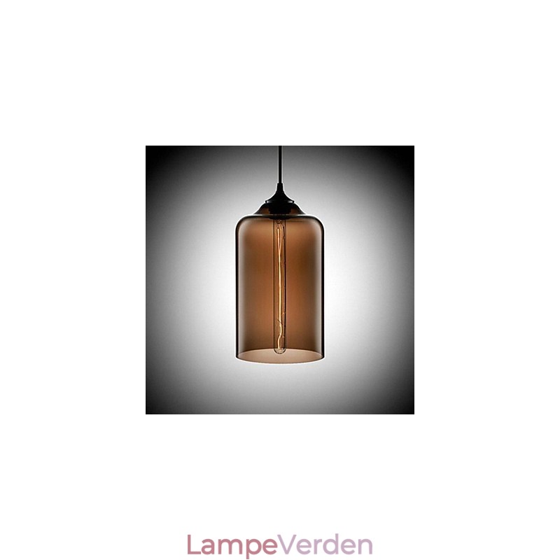 Flaske Design Pendant 1 Lys Kortfattet Jern Maleri