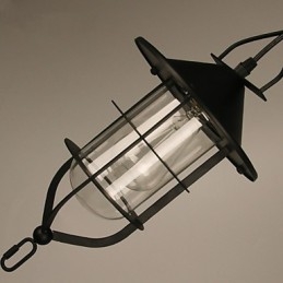 Retro mini stil maleri metal pendel