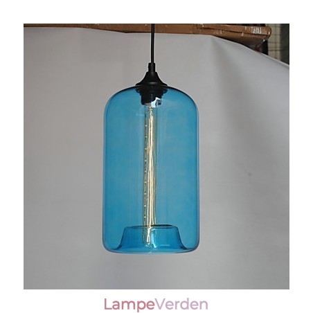 Flaskedesign vedhæng 1 lys minimalistisk jernmaleri Flaskedesign vedhæng 1 lys minimalistisk jernmaleri