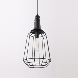 Rustik Lodge Retro Country Mini Style Maleri Metal Pendel Light Garage