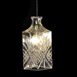 Moderne moderne Crystal Metal Pendel Light