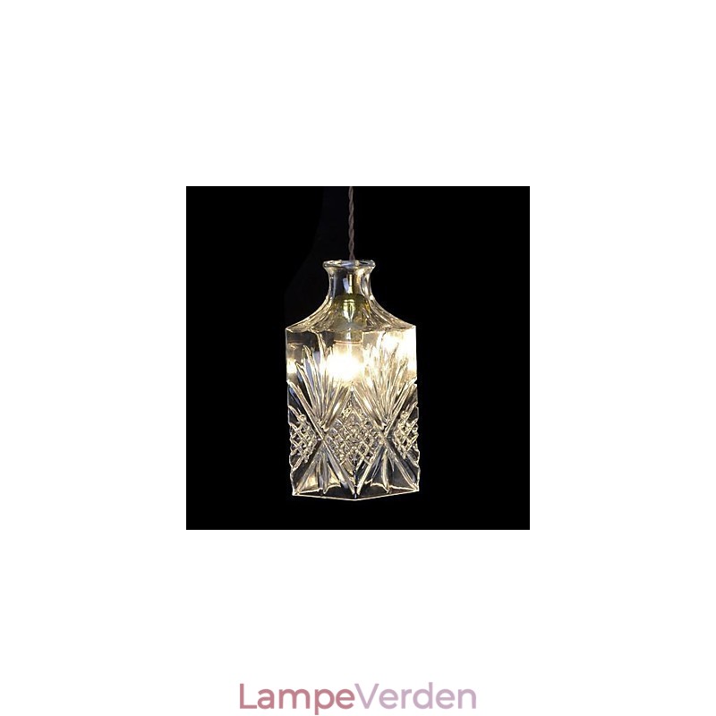 Moderne moderne Crystal Metal Pendel Light