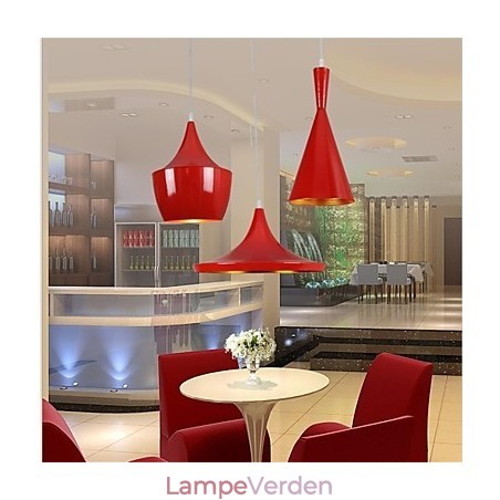 Americange Red 3 Head Meal Pendant