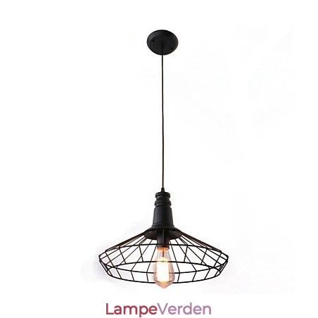 Rustik Lodge Retro Country Mini Style Maleri Metal Pendel Light Garage