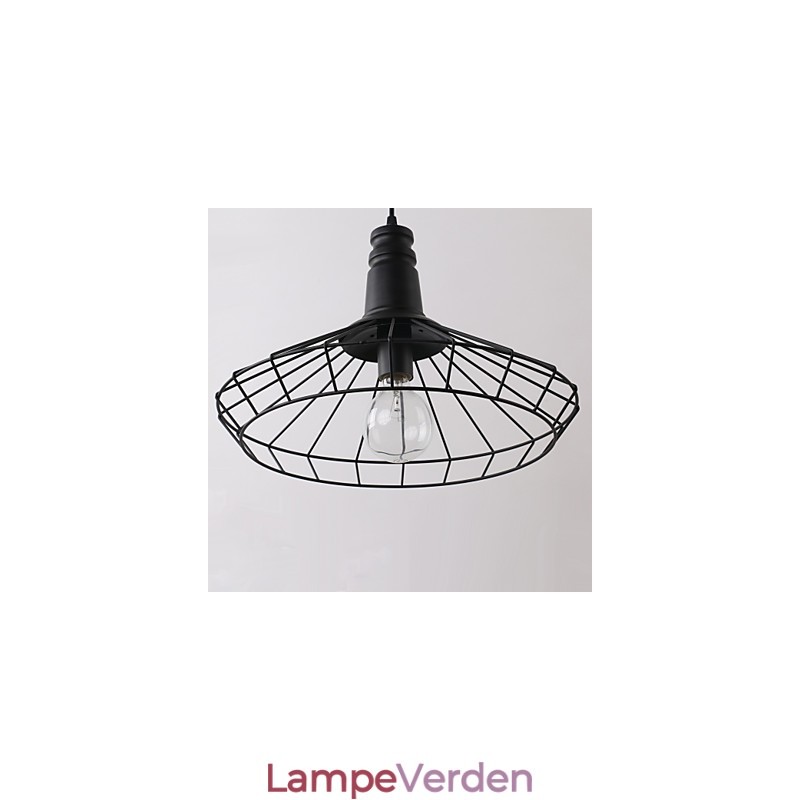 Rustik Lodge Retro Country Mini Style Maleri Metal Pendel Light Garage