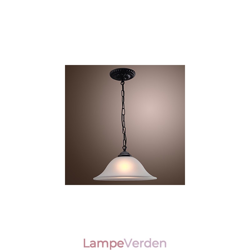 Traditionel klassisk skål mini-stil bronze pendel