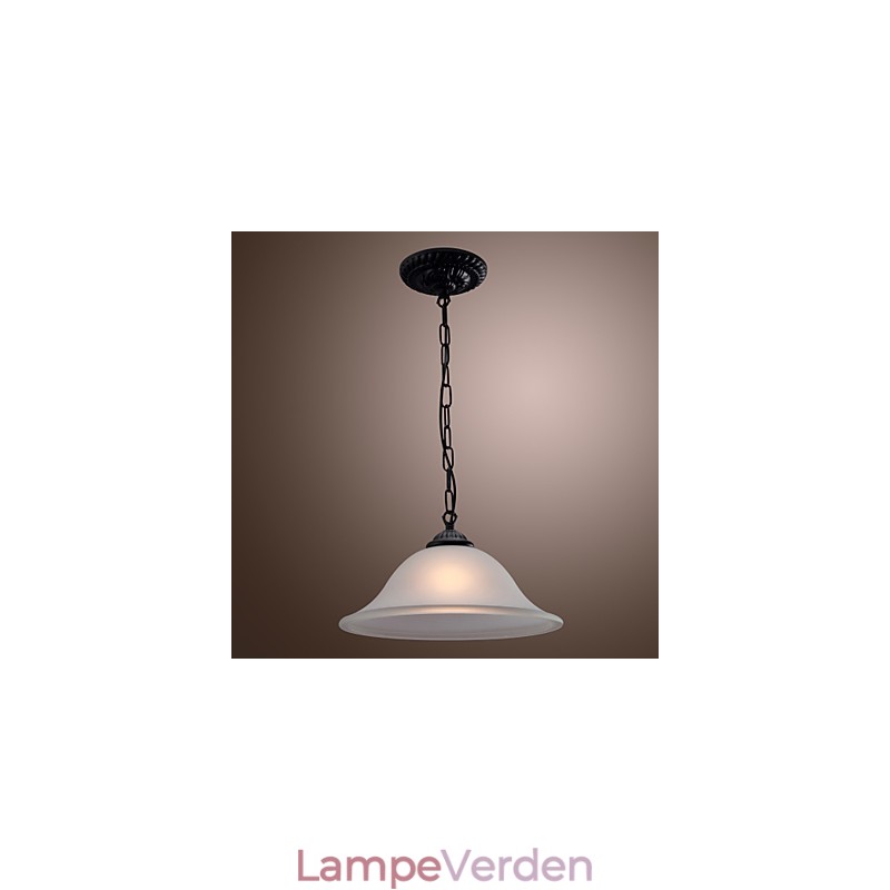 Traditionel klassisk skål mini-stil bronze pendel