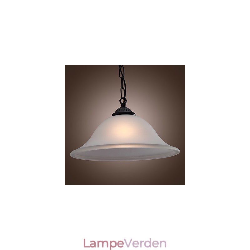 Traditionel klassisk skål mini-stil bronze pendel